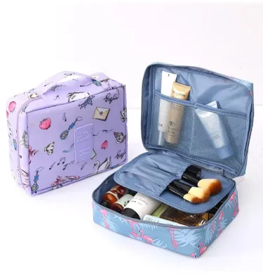 Waterproof Multifunctional Makeup Organizer Bag for Girls